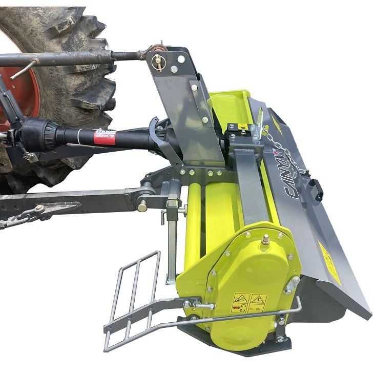 Rear Mounted Rotary Tiller Tractor Attachment